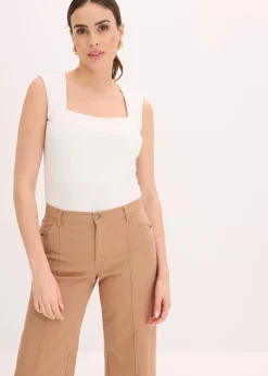 Top mit Careé Ausschnitt|bonprix Online