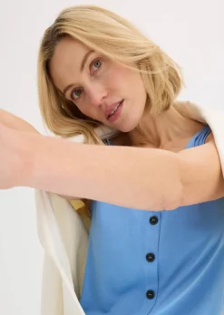 Top mit Knopfleiste|bonprix Outlet