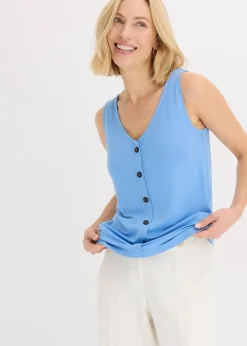 Top mit Knopfleiste|bonprix Outlet