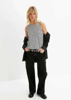 Top mit Knopfleiste am Rücken|bonprix Sale