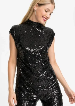 Top mit Pailletten|bonprix Sale