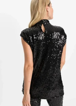 Top mit Pailletten|bonprix Sale