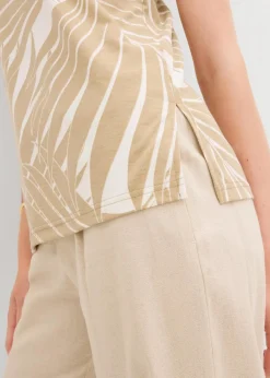 Top mit seitlichen Schlitzen|bonprix Online