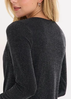 Top mit Wasserfallausschnitt|bonprix Online