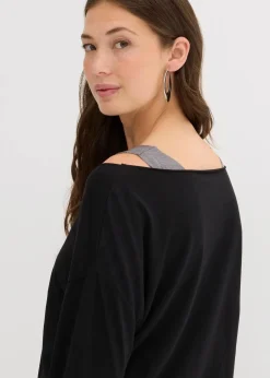 Top und Langarmshirt (2-tlg.Set) aus Jersey|bonprix