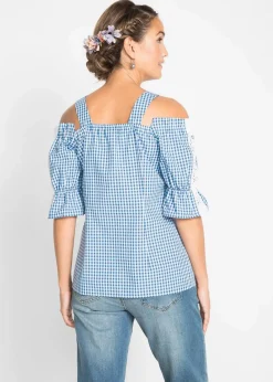Trachtenbluse mit halbem Arm|bonprix Discount