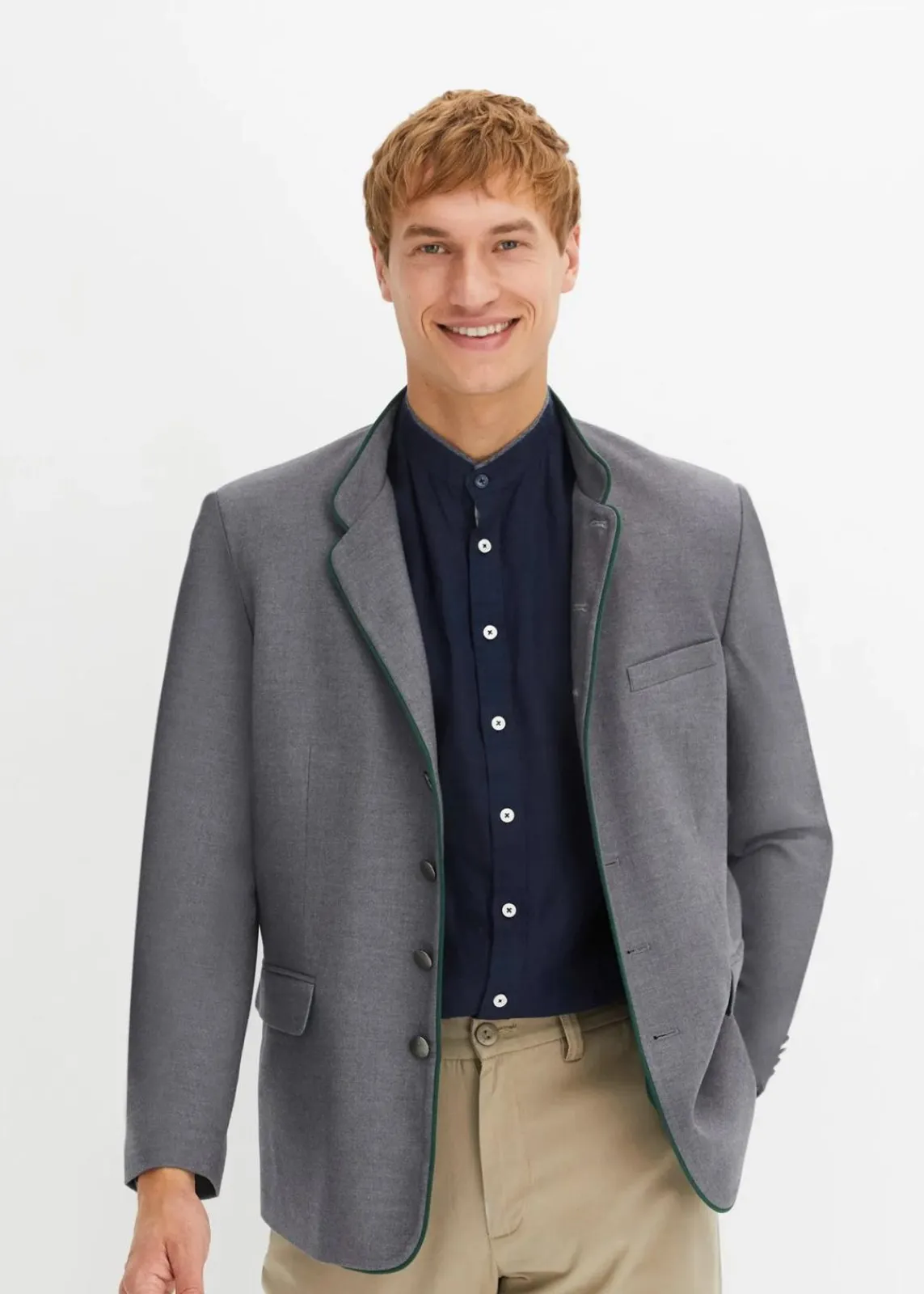 Trachtenjanker in Wolloptik, Regular Fit|bonprix