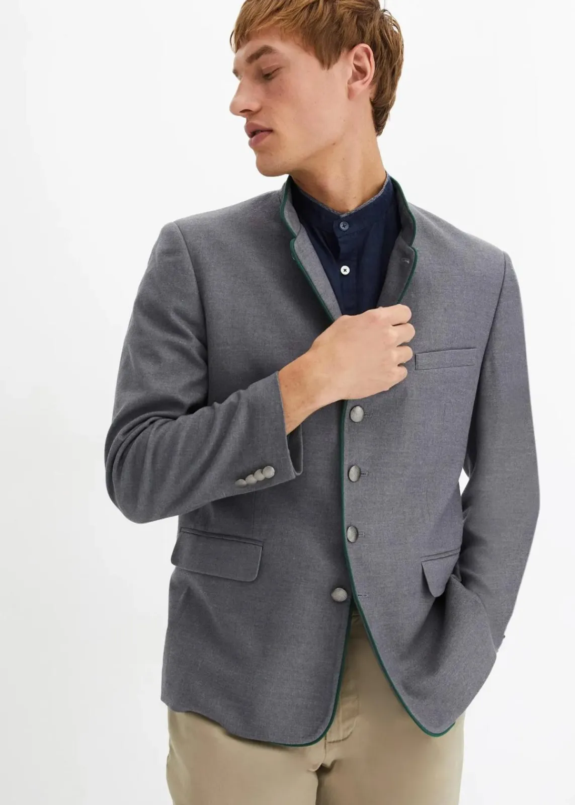 Trachtenjanker in Wolloptik, Regular Fit|bonprix