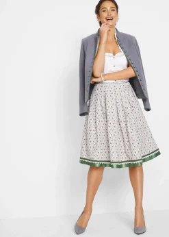 Trachtenrock, knieumspielend|bonprix Outlet