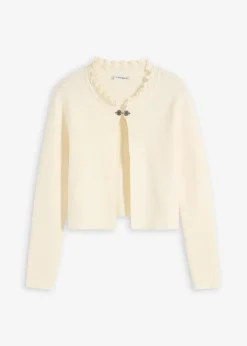 bonprix Bekleidung·Jeans|Pullover & Strickjacken|Trachten-Strickjacke cremeweiß