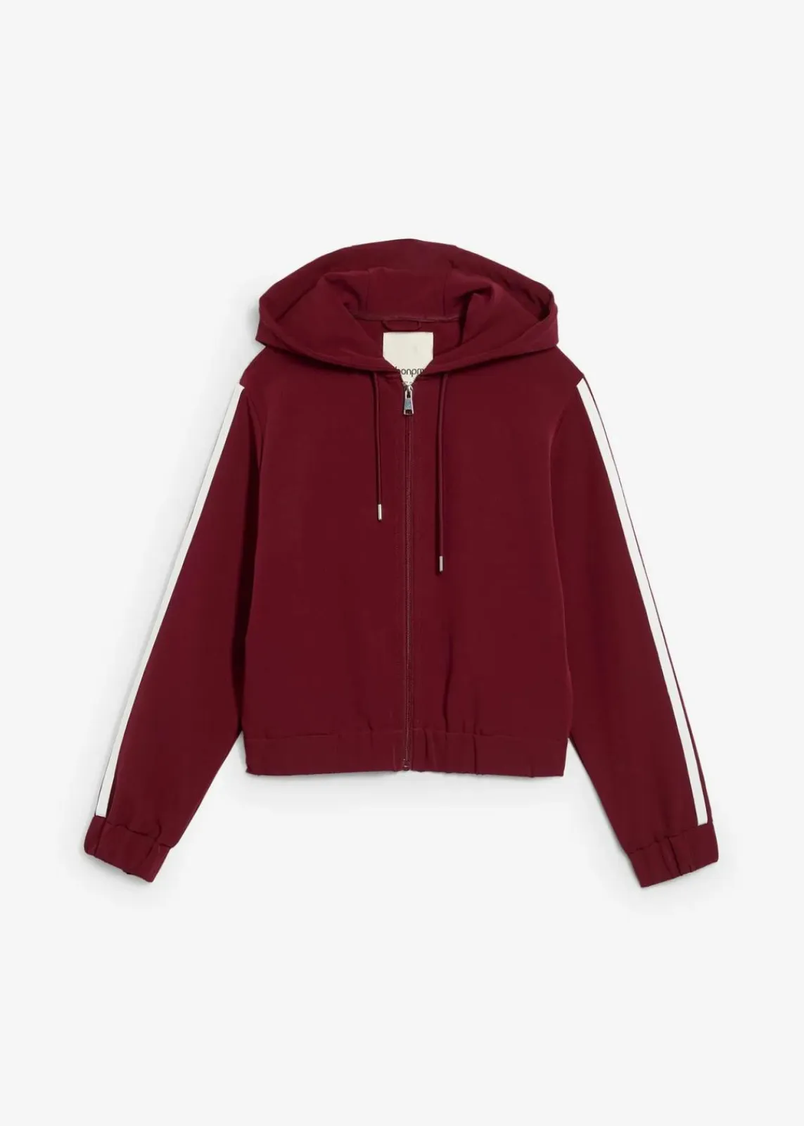 Trainingsjacke mit sportivem Streifen|bonprix