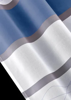 Transparente Gardine mit Querstreifen Druck (1er Pack)|bonprix Best