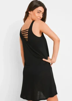 Transparentes Strandkleid aus Viskose|bonprix