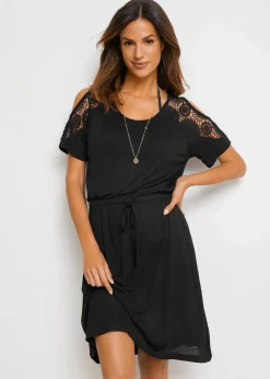 Transparentes Strandkleid aus Viskose|bonprix Online