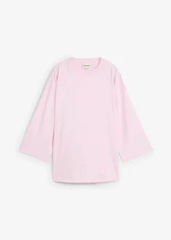 Trapezförmiges Shirt mit Seidenanteil|bonprix New