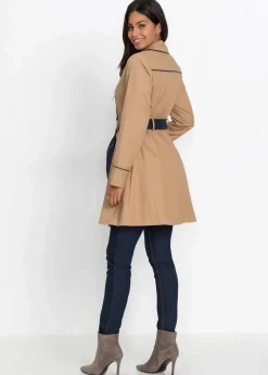 bonprix Jacken & Mäntel|Trenchcoat mattcamel