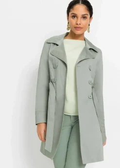 Trenchcoat aus Baumwolle|bonprix Discount