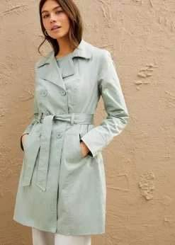 Trenchcoat aus Baumwolle|bonprix Discount