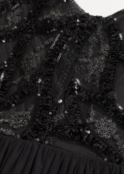 bonprix Bekleidung·Pullover & Strickjacken|Festliche Mode|Trägerkleid schwarz