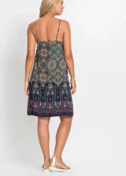 Trägerkleid aus fließender Viskose|bonprix Discount