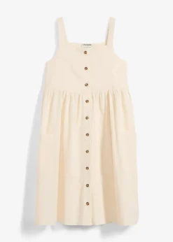 Trägerkleid aus kühlendem Leinen-Mix|bonprix Best