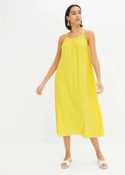 Trägerkleid aus leichtem Crêpe|bonprix Hot