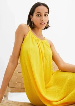 Trägerkleid aus leichtem Crêpe|bonprix Hot