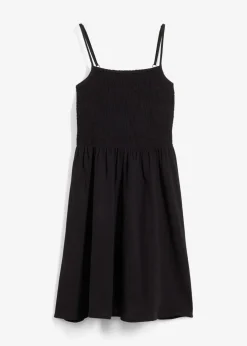 Trägerkleid aus luftigem Musselin|bonprix New