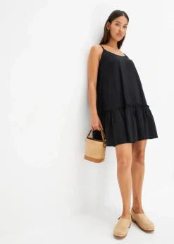 Trägerkleid aus Musselin|bonprix Outlet