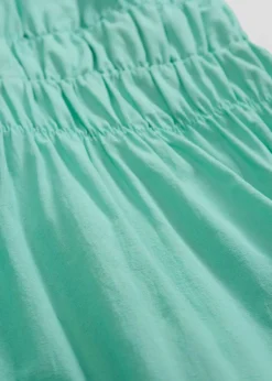 bonprix Bekleidung·Pullover & Strickjacken|Kleider|Trägerkleid aus reiner Bio-Baumwolle mentholblau