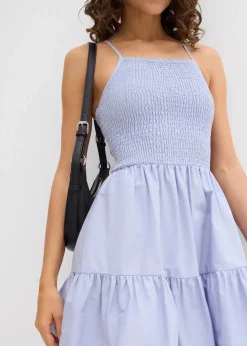 Trägerkleid aus reiner Bio-Baumwolle|bonprix Online