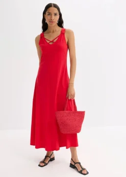 Trägerkleid aus reiner Bio-Baumwolle|bonprix Outlet