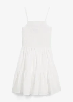 Trägerkleid aus reiner Bio-Baumwolle|bonprix