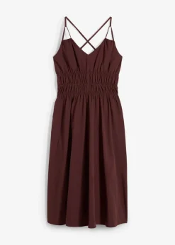 Trägerkleid aus reiner Bio-Baumwolle|bonprix