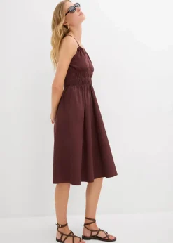 Trägerkleid aus reiner Bio-Baumwolle|bonprix