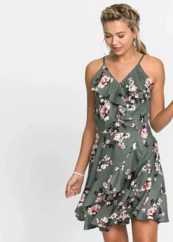 Trägerkleid aus reiner Viskose|bonprix Online