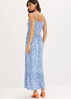 Trägerkleid aus Viskose-Mix|bonprix Outlet