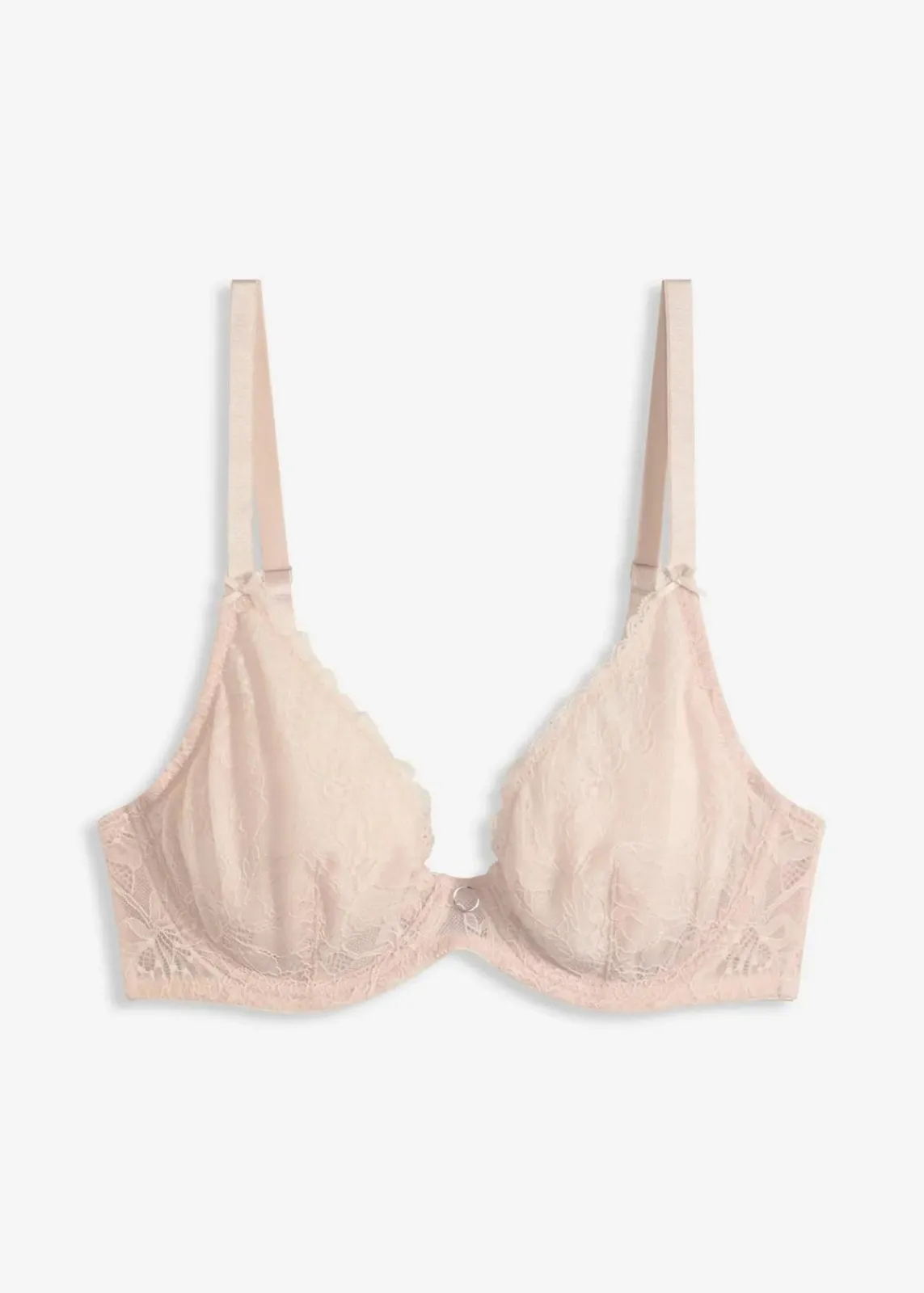 Triangel-BH mit floraler Spitze|bonprix New