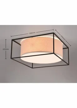 Trio Leuchten Leuchten|Leuchten & Lampen|Trio Deckenleuchte beige