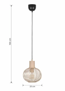 Trio Leuchten Leuchten|Leuchten & Lampen|Trio Pendelleuchte sand