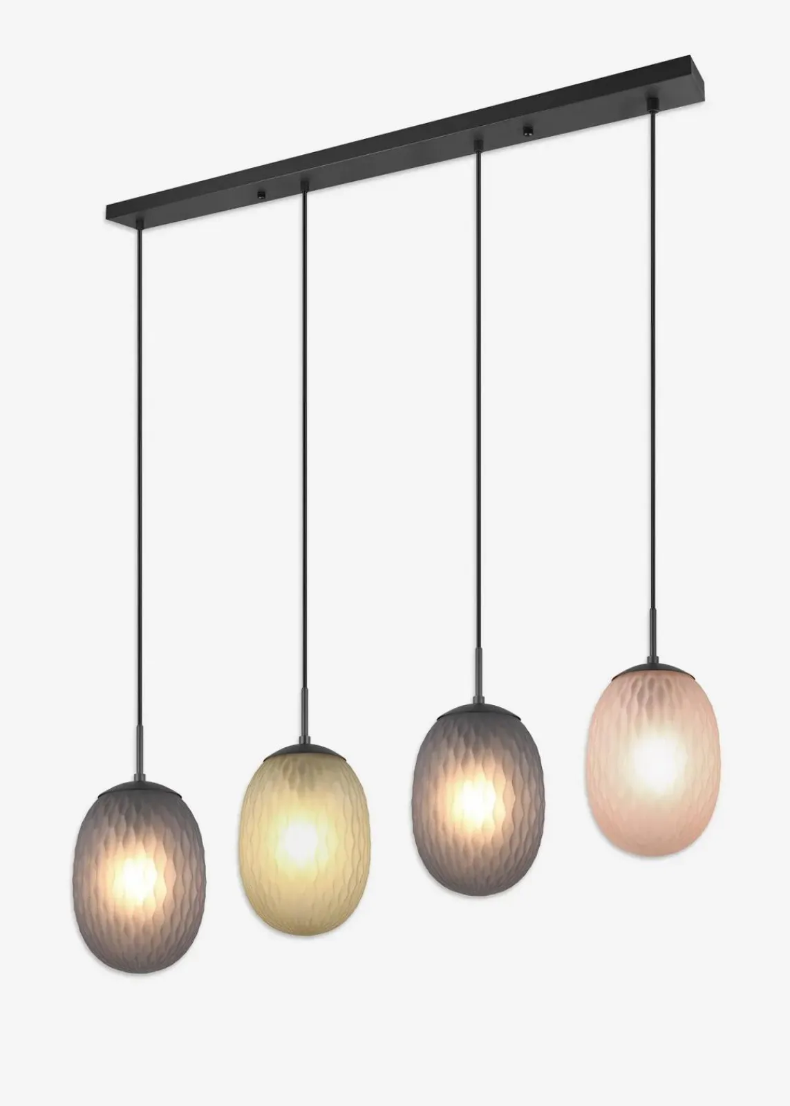 Trio Leuchten Leuchten|Leuchten & Lampen|Trio Pendelleuchte schwarz/bunt