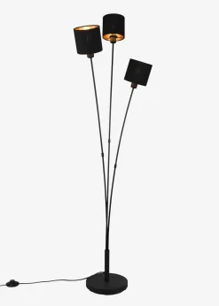 Trio Leuchten Leuchten|Leuchten & Lampen|Trio Stehleuchte schwarz/goldfarben