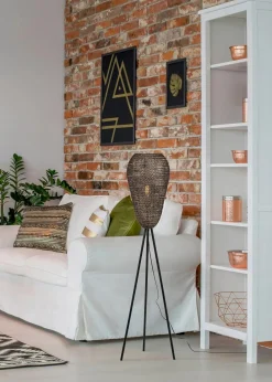 Trio Leuchten Leuchten|Leuchten & Lampen|Trio Stehleuchte braun/messing