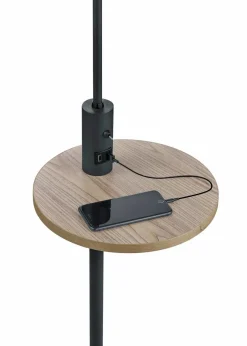 Trio Stehleuchte mit USB Anschluss und Ladefunktion|Trio Leuchten Outlet