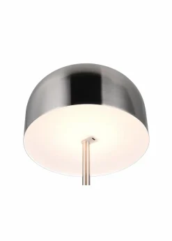 Trio Leuchten Leuchten & Lampen|Leuchten|Trio Stehleuchte mit USB Anschluss silberfarben