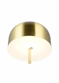 Trio Leuchten Leuchten|Leuchten & Lampen|Trio Stehleuchte mit USB Anschluss goldfarben