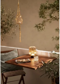 Trio Leuchten Leuchten & Lampen|Leuchten|Trio Tischleuchte mit USB Anschluss schwarz/amber