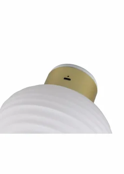 Trio Leuchten Leuchten & Lampen|Leuchten|Trio Wandleuchte mit USB Anschluss weiß/goldfarben