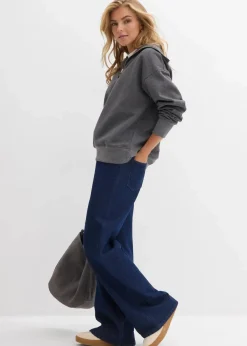 Troyer aus weichem Baumwoll-Mix|bonprix Outlet