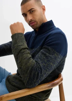 Troyer aus weichem Baumwollmix|bonprix Outlet